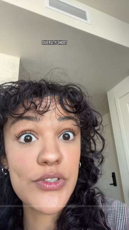 Screengrab from Marissa Bode TikTok video