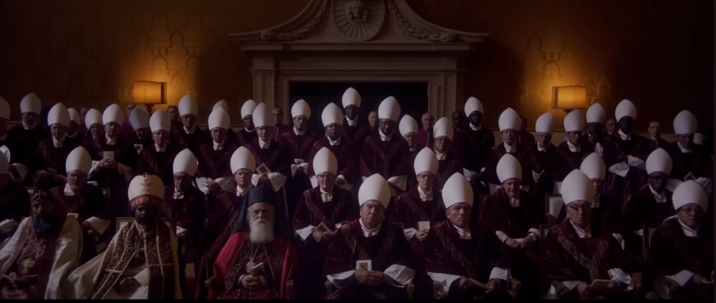 Still from the movie Conclave