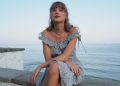 Taylor Swift at the beach