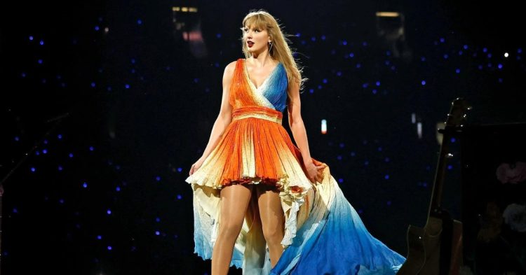 Taylor Swift on stage