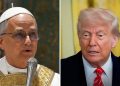 Pope Leo, Trump