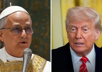 Pope Leo, Trump