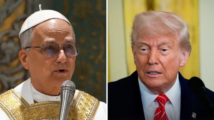 Pope Leo, Trump