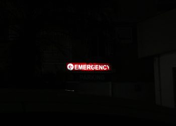 Bank employee gets hospitalized