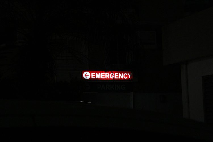 Bank employee gets hospitalized