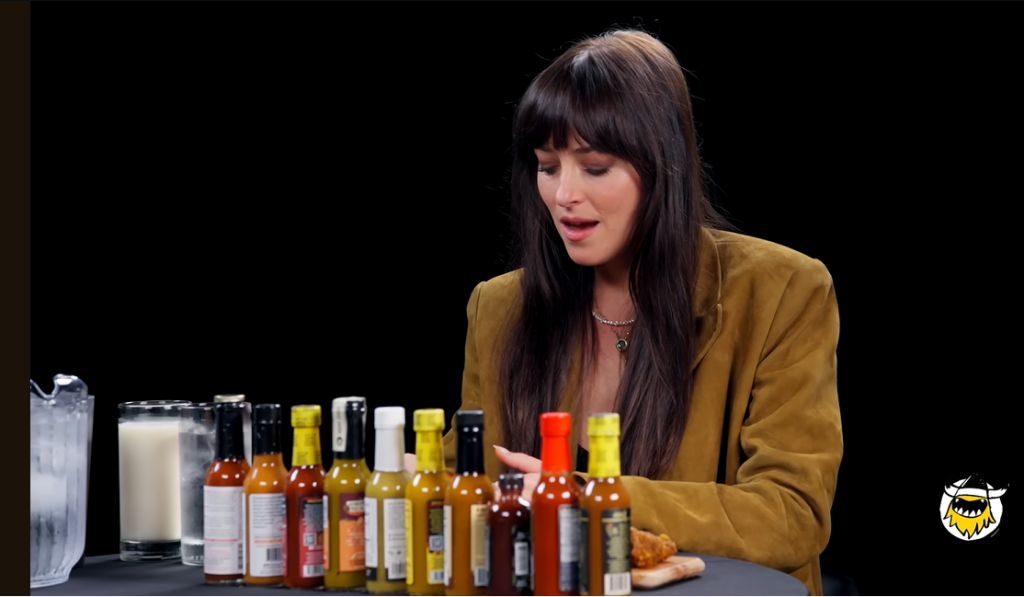 Dakota Johnson on 'Hot Ones'