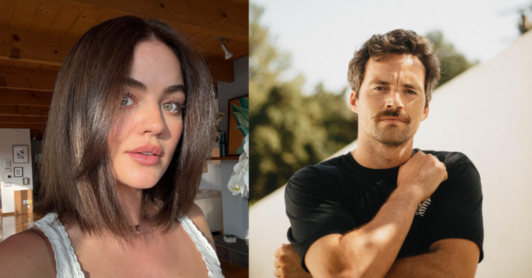 Lucy Hale and Ian Harding