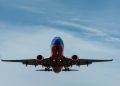 Plane in the sky