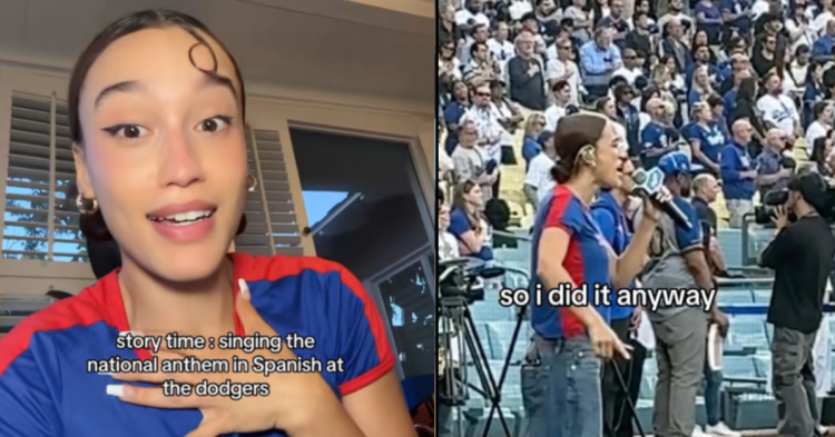 Screengrabs from Nezza videos about Dodgers Game