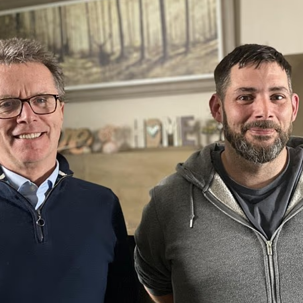 Jon Scarlett-Phillips with show host