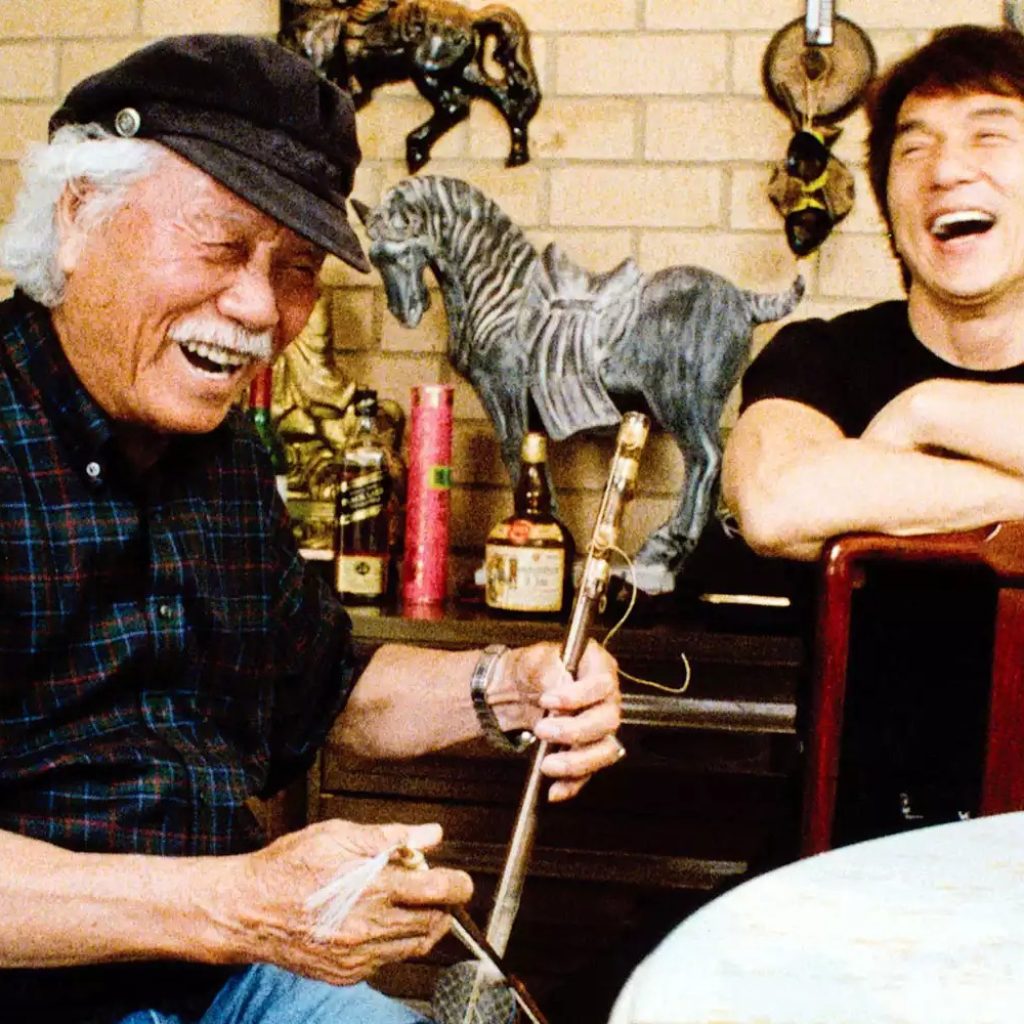Jackie Chan and father