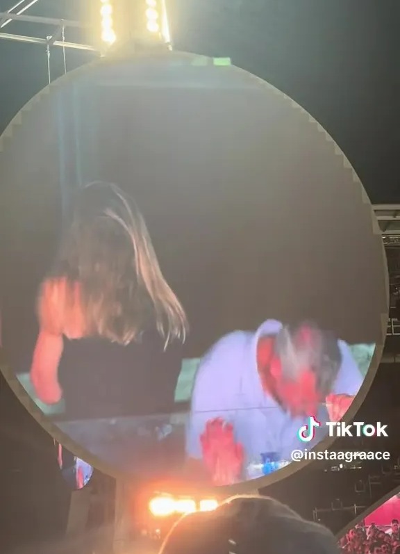 CEO Andy Byron and HR Chief Kristin Cabot at Coldplay concert