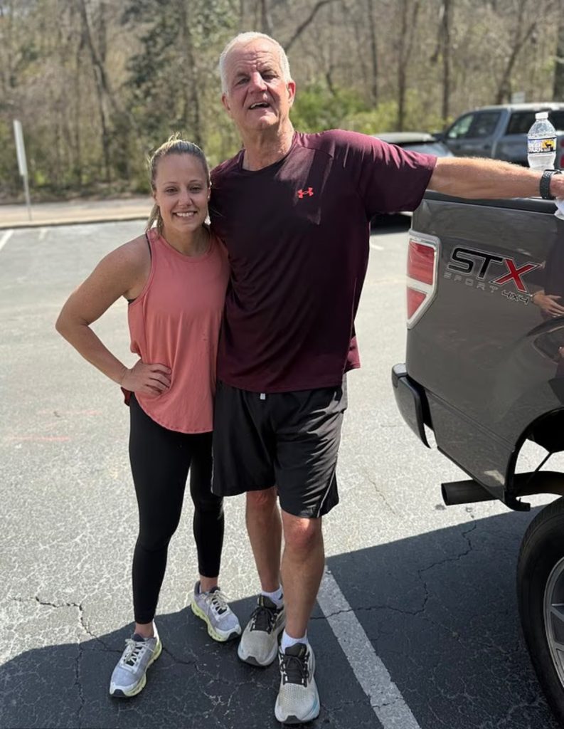 Ashley and her father