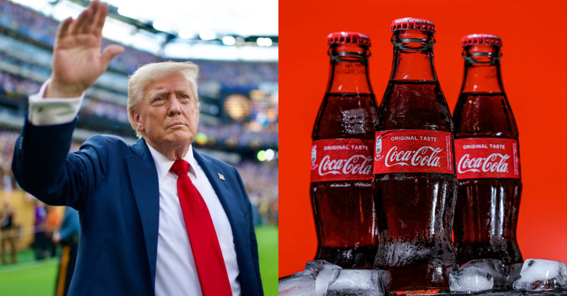 Donald Trump / Coca-Cola bottles