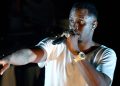 Diddy holding mic