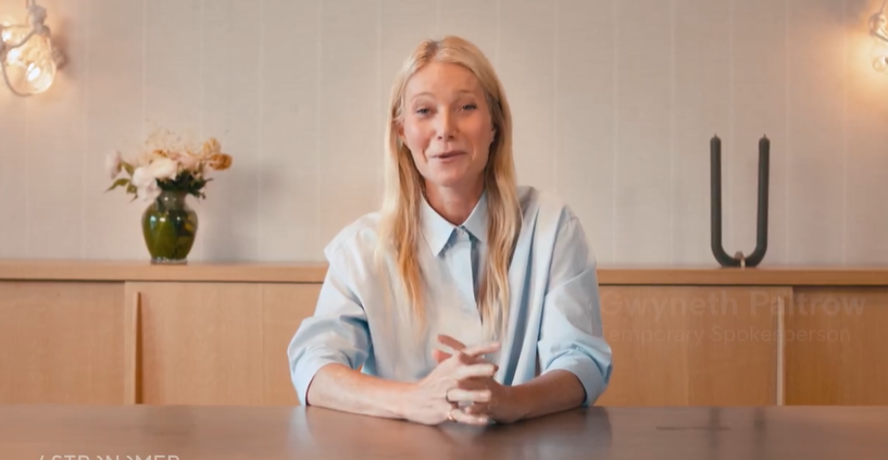 Gwyneth Paltrow in Astronomer video