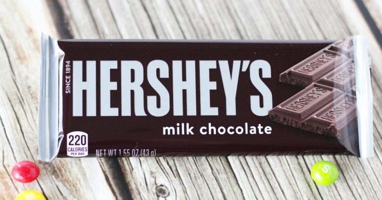 Hershey chocolate bar