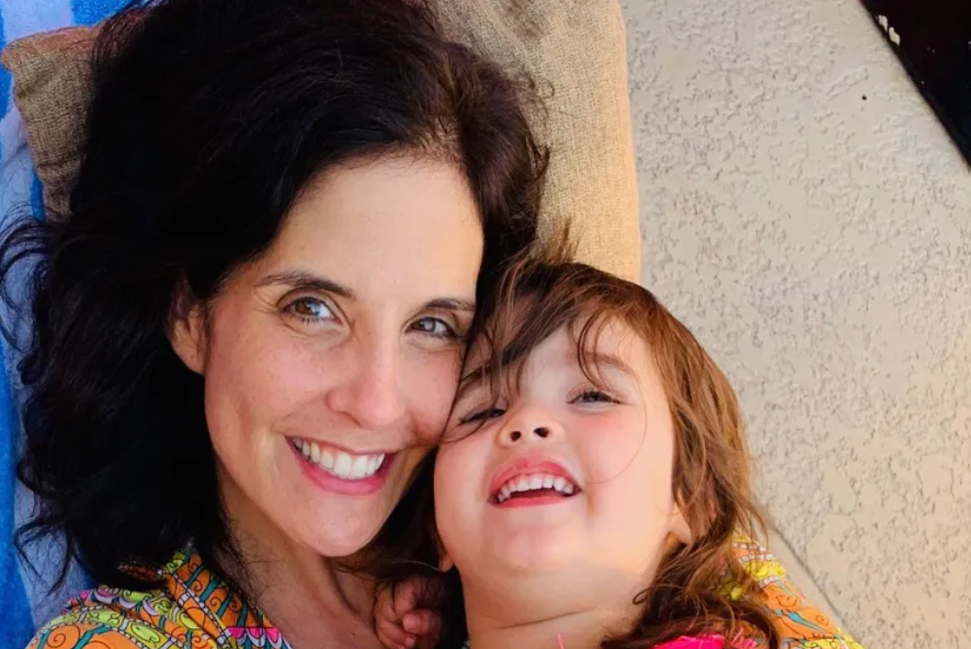 Lindsey McLeod McCrory and her daughter Blakley McCrory.