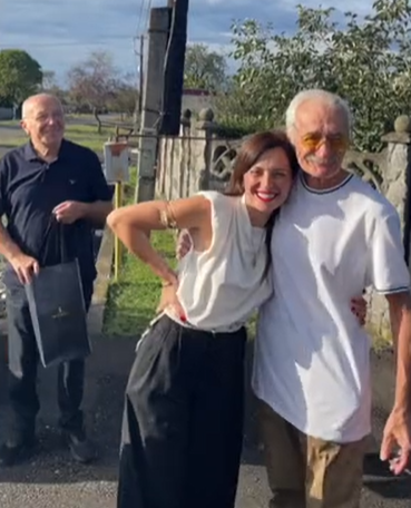 Tamuna and her father